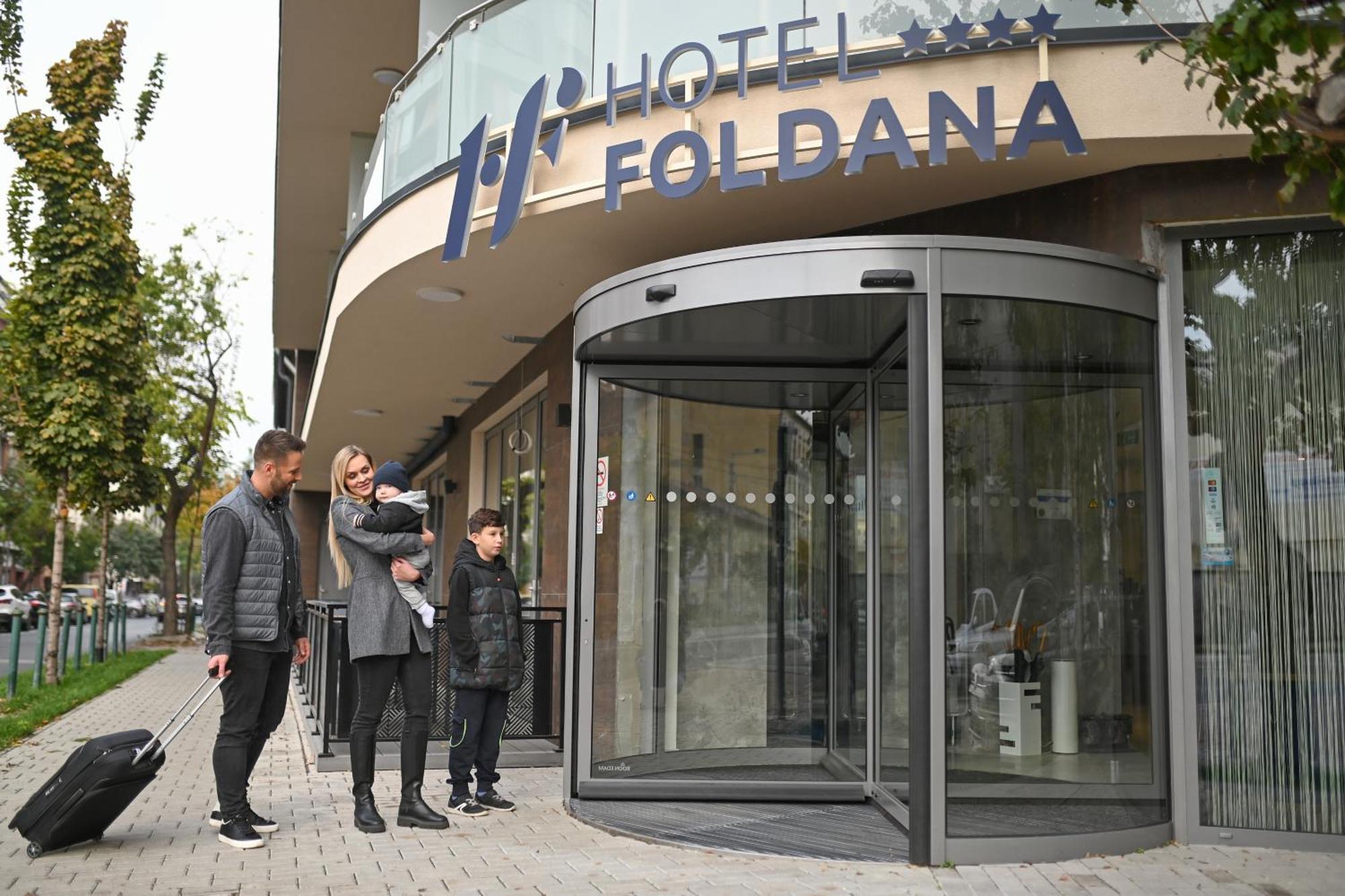 Hotel Foldana Budapest Esterno foto